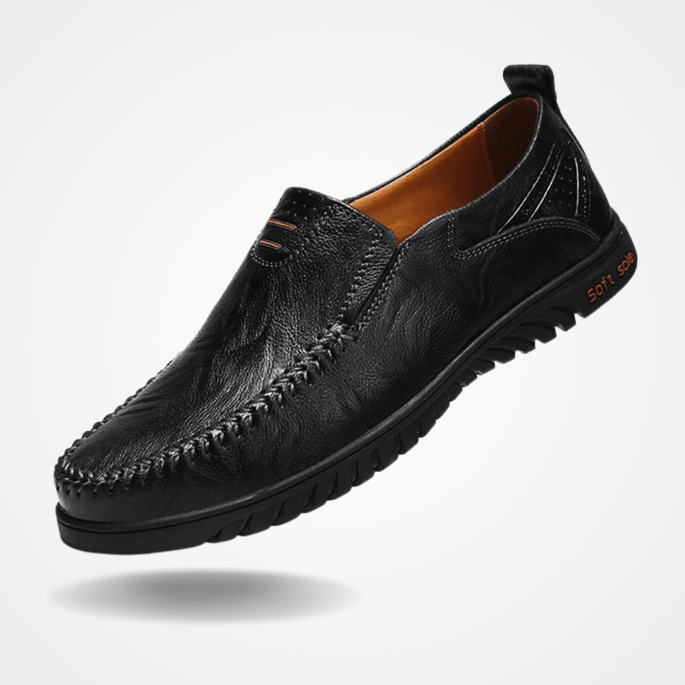 Men's Leather Moccasin Pisa Verno