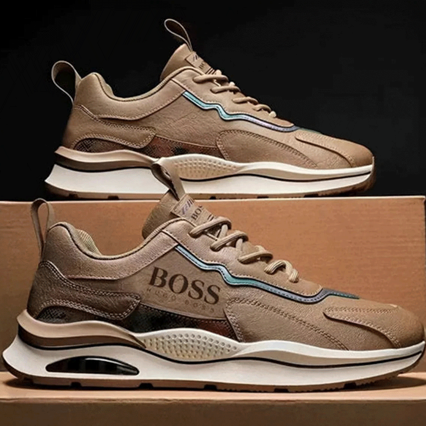 Premium Men’s Sneakers Βоƨƨ Essential + Free Classic Watch