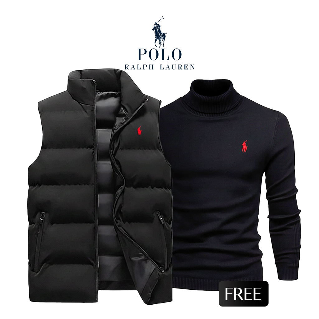 Buy 1 RL Vest, Get 1 RL Sweater Free – Double the Style, Zero Extra Cost